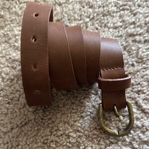 Able Brown Leather Belt